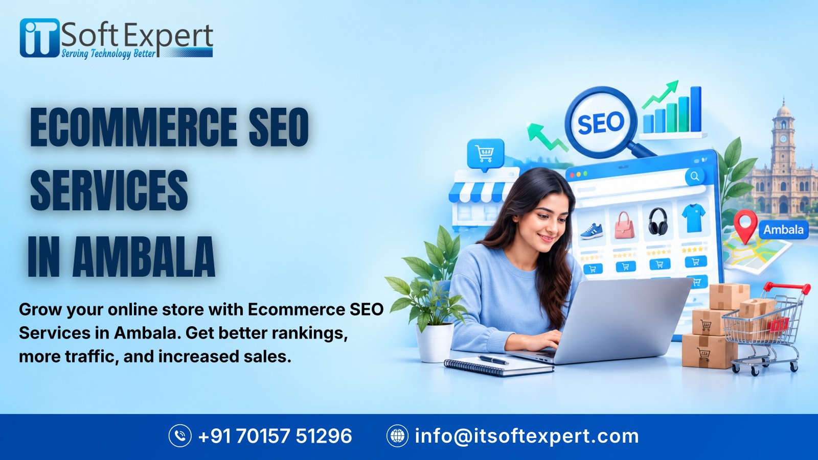 Ecommerce SEO Services in Ambala